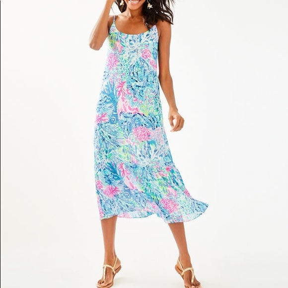 lilly pulitzer midi dress